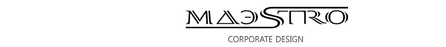 «Maestro» Создание логотипа и разработка фирменного стиля